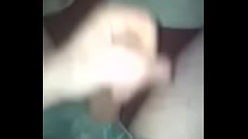 Young guy masturbating without cum