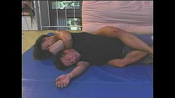 Mixed Wrestling with Fitness Model Charlene Rink part 3