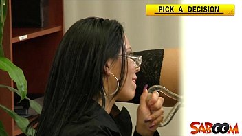 Peeping Lesbians in the Office