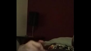 Hot 19 year old guy masturbating on his bed