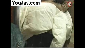 Asians Flashing On A Cold Day.