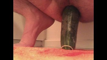 Cucumber in my ass 2