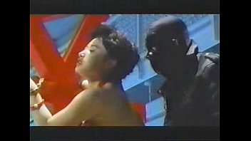 Asian lady gets d by masked guy in leather for screwing people over.