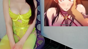 Su amiga ahora tiene la tetas mas grandes y no se resiste - Hentai Asijai no Chiru