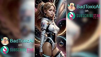 Naked Astronaut AI Girl - StableDiffusion Deforum