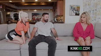 Instead of playing soccer stepdaughter have a threesome sex with her step-parents - Madison Brite, Gia OhMy