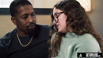 UP CLOSE - Stunning Leana Lovings Absolutely Wants Isiah Maxwell'_s Huge Dick Inside Her! CUM ON  ASS