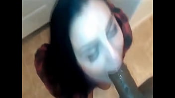 amateur brunette wife sucking bbc pov