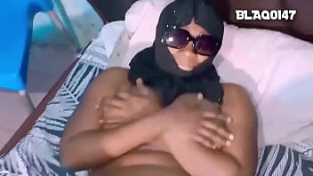 Zainab Blacka And Oloshoboyfriend Masturbate and Fuck Hard In The Hotel Room