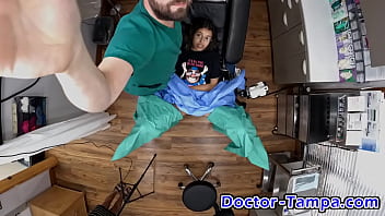 Become Doctor Tampa, Insets Foley Catheter Into Aria Nicole'_s Urethra! From Doctor-TampaCom