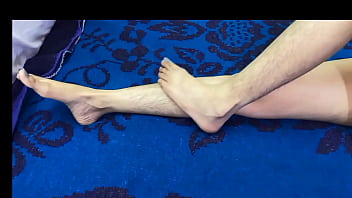 Step Father pacifies virgin girl'_s fluttering pussy by fucking her at night