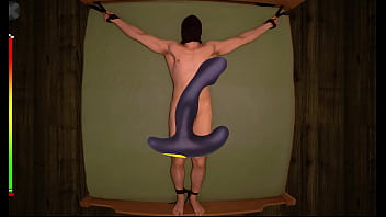 The student was left alone with a prostate vibrator inserted. He wasn'_t told how long he will be there. You can imagine what is going on in his mind.