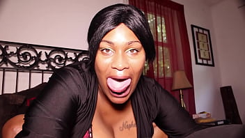 Thick lightskin milf made a spitty mess all over Don Whoe '_s dick Super Hot Films