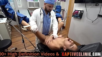 Doctor Tampa Takes Aria Nicole'_s Virginity While She Gets Lesbian Conversion Therapy From Nurses Channy Crossfire &_ Genesis! Full Movie At BondageClinicCom!