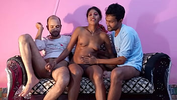 Amateur Girlfriend his two boyfriend'_s with first time hardcore fuck Threesome Bengali porn ,  Hanif pk and  Sumona and Manik