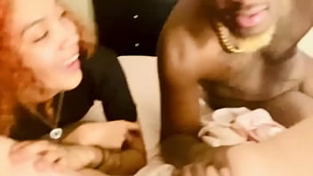 Bigbootilatte gets her pussy are by a sexy stripper