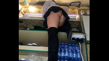 Nataly Shy first time ever flashing at new job part 15