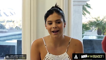 OUT OF THE FAMILY - Teen Nympho Chloe Scott Gobbles A Cock Like A Pig And Shoves It In Her Pussy