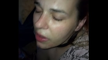 Sucking daddy'_s hard cock