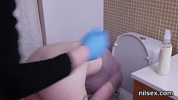 Kinky sweetie was brought in ass hole asylum for uninhibited therapy