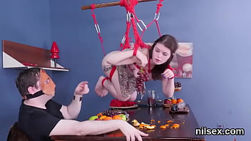 Hot sweetie is brought in ass hole asylum for uninhibited therapy