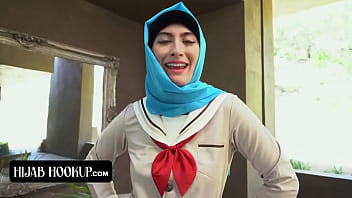 Middle Eastern Cutie Angeline Red Is Ready To Go All The Way With Her Boyfriend &_ Jumps On His Cock