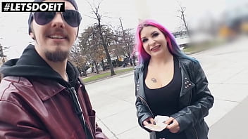 LETSDOEIT - (Aviva Rocks &_ Jason Steel) Big Tits Teen Goes For A Ride With The Van Around Berlin