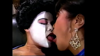 Exotic Asian chicks use various toys to fuck each other&#039_s asses and pussies