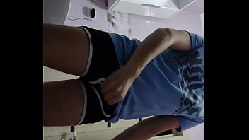 massage at home in the bathroom