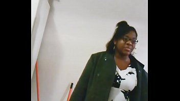 Flashing her big breast