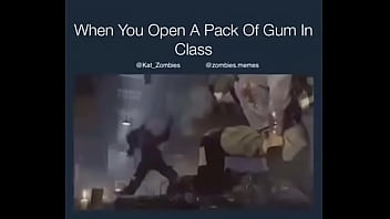 Don&rsquo_t open a pack of gum in class