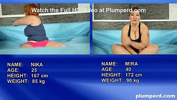 Euro Fatties Fighting for Cock