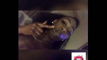 Ebony slut makes BBC shoot out Thick And creamy Load