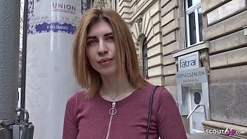 GERMAN SCOUT - Rothaariges Teen Mia bei Model Job gefickt