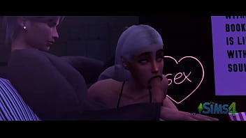 Sims 4 - Nice blowjob by my ex girlfriend at home