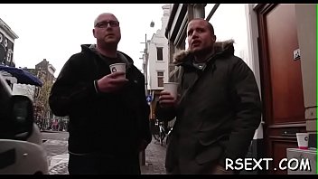 Meat member sucking delights from appealing gal Petra