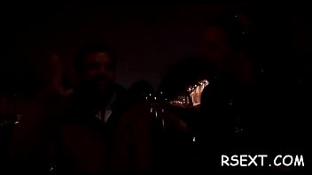 Lustful dude visits the prostitutes and gets chubby dick sucked