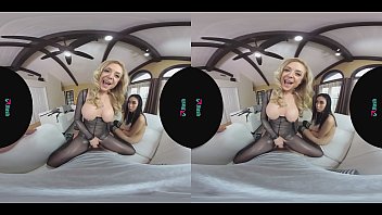VRHUSH Naughty threesome with Nina Hartley and Eva Yi