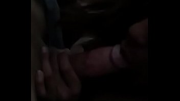 Latina girlfriend sucking cock