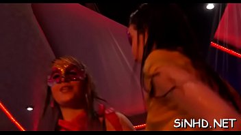 Babes are having wild enjoyment tasting different hard weenies