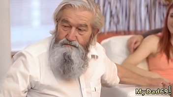 step Daddy cums inside crony'_ companion'_s and old young hardcore