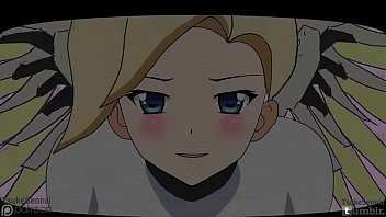 Overwatch 2D fan Hentai - Mercy X Hanzo