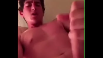 Hot guy big dick jacks off