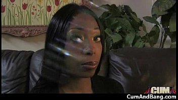 Ebony Babe Sucks Group Of White Guys 6