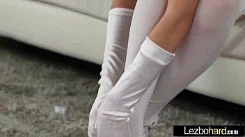 Lez Girls (Stephanie Carter &amp_ Shane Blair) Kiss Licks And Play In Hot Lesbo Sex Action clip-25