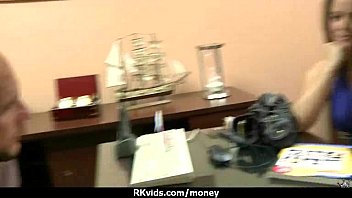 Sexy natural chick trades cash for some rough sex 25