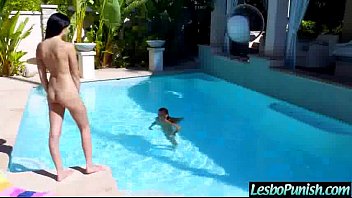 Lez Cute Girl (ariana&amp_whitney) Get Punish Treat From Lesbo Mean Girl video-09