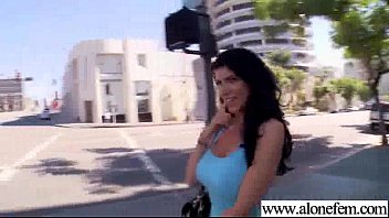 Alone Girl (romi rain) Enjoy Sex Things Used As Dildos mov-25