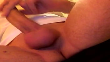 Play with dick - shaved balls