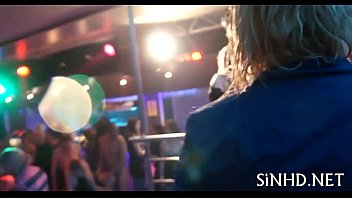 Sensational and wild fuckfest party